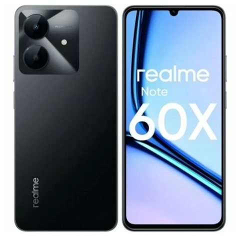 Телефон Realme RMX3938 Note 60x 128Gb Ram 4Gb Marble Black фото 