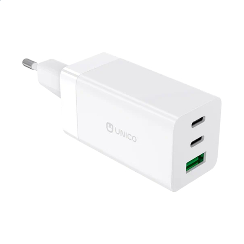 СЗУ Unico 1USB + 2Type-C PD 65W фото 