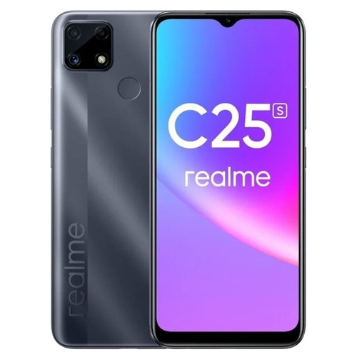 Телефон Realme RMX3195 C25S 64Gb Ram 4Gb Water Grey фото 