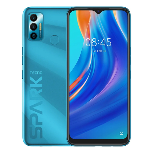 Телефон Tecno Spark 7 64Gb Blue фото 