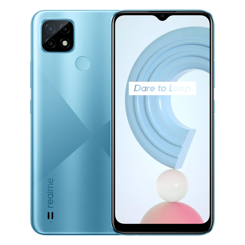 Телефон Realme RMX3201 C21 32Gb Ram 3Gb Cross Blue фото 