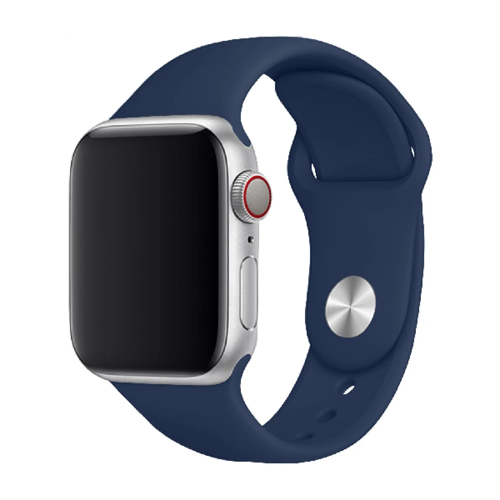 Ремешок TFN Silicon Band (AWSB44C03) для Apple Watch 42/44 mm Dark Blue фото 