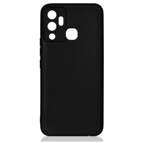 Накладка силиконовая BoraSCO Silicone Case Infinix HOT 12i Black фото 