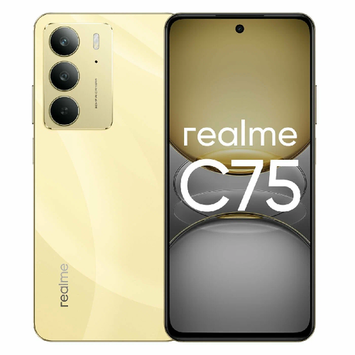 Телефон Realme RMX3941 C75 256Gb Ram 8Gb 4G Lightning Gold фото 